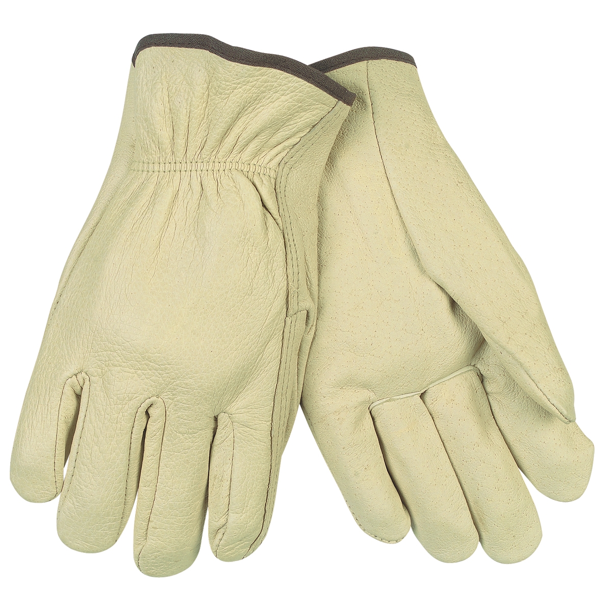 Pigskin Leather Straight Thumb Driving Glove